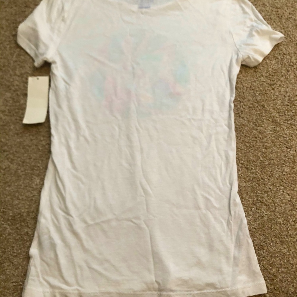 White graphic Roxy tee - Picture 2 of 2